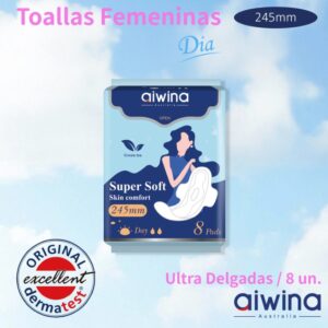 Toallas Femeninas Súper Suaves Día 245mm