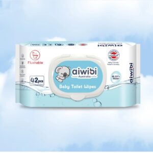 Toallitas de Agua Pura al 99,91% / 42 Unidades